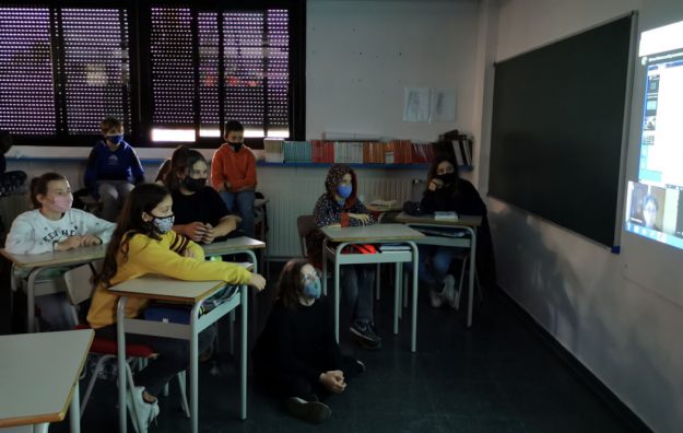 Setmana de la ciència. 5è i 6è de primària. Xerrada de la Mercè Setmana de la ciència. 5è i 6è de primària. Xerrada de la Mercè