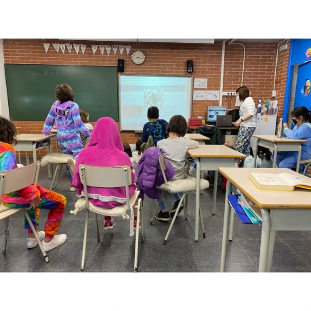Escola Solc Barcelona. Dia de la dona i la ciència. 3r de primària.