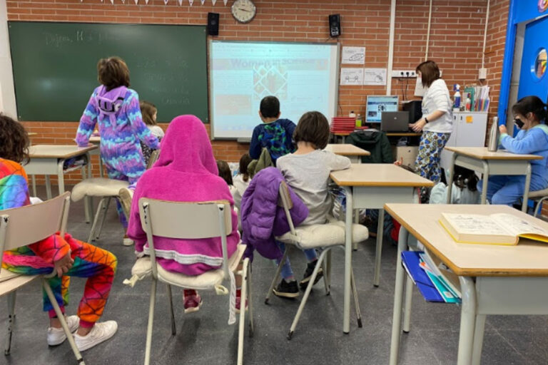 Escola Solc Barcelona. Dia de la dona i la ciència. 3r de primària.