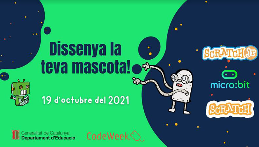 Escola Solc Barcelona - CodeWeek - Dissenya la teva mascota!