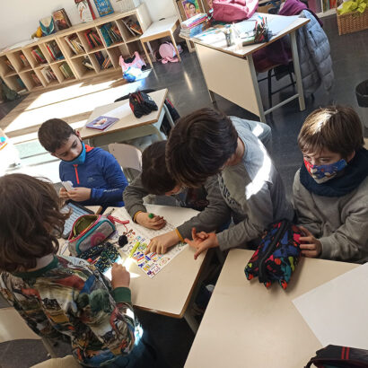 Escola Solc Barcelona - Projecte transversal Ciència Sostenible - 3r de primària