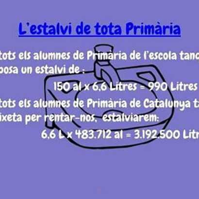 Escola Solc Barcelona - Projecte transversal Ciència Sostenible - Cicle superior