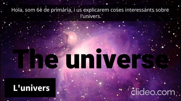 Escola Solc de Barcelona - Projecte "The Univers"