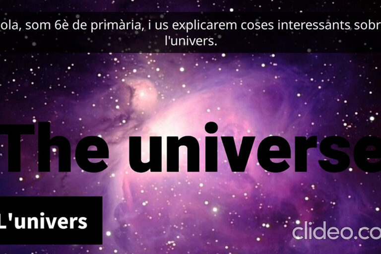 Escola Solc de Barcelona - Projecte "The Univers"