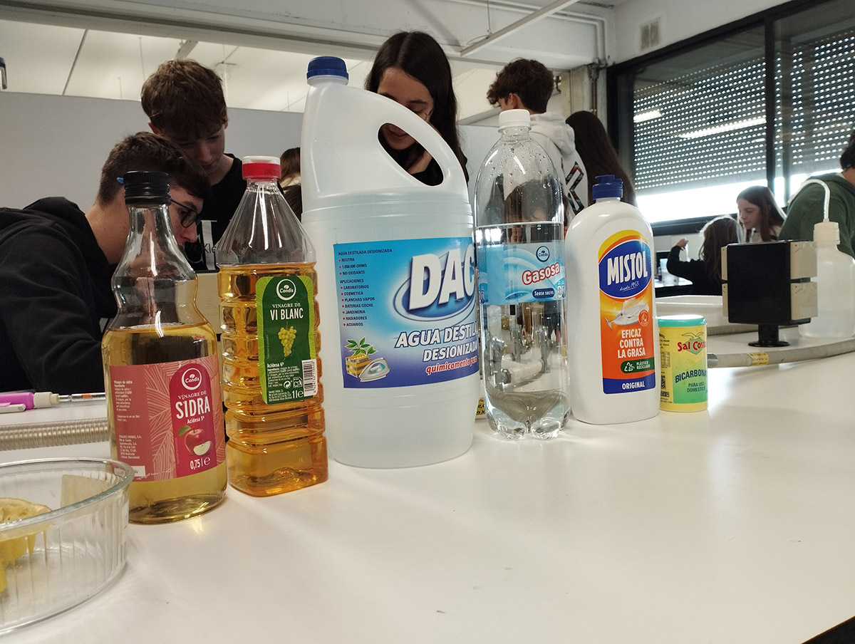 Escola Solc de Barcelona - Laboratori de química