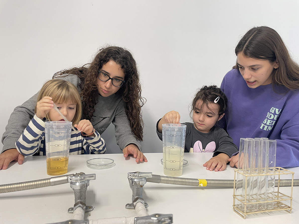 Escola Solc de Barcelona - Laboratori de química