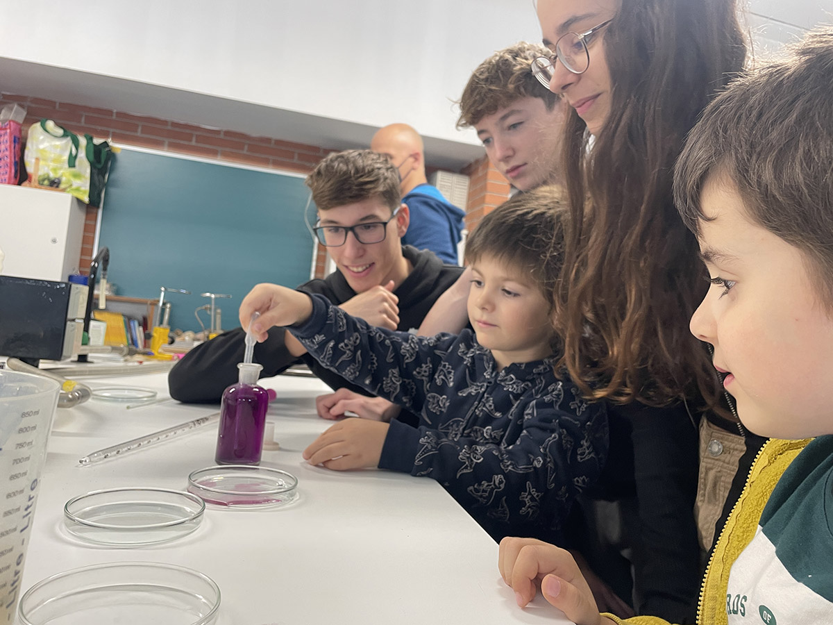 Escola Solc de Barcelona - Laboratori de química