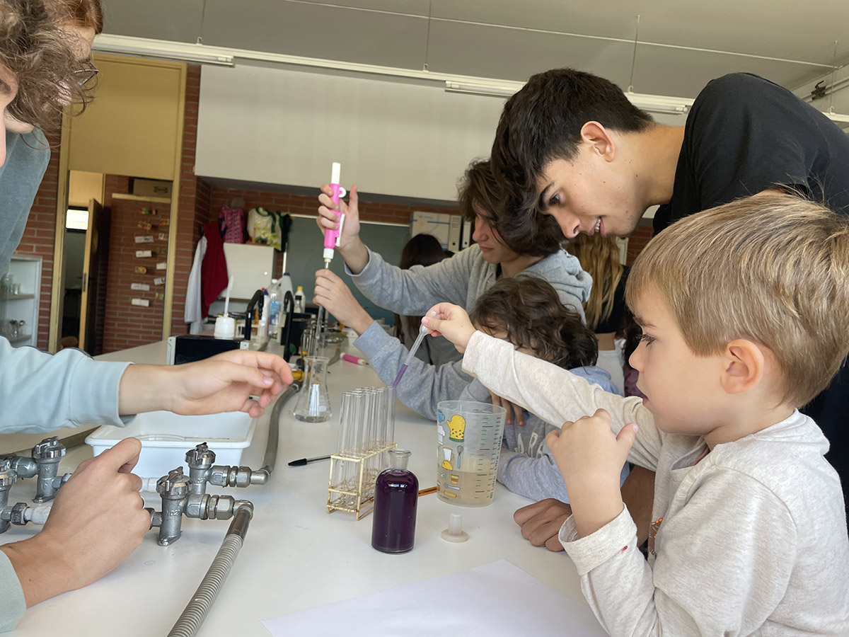 Escola Solc de Barcelona - Laboratori de química