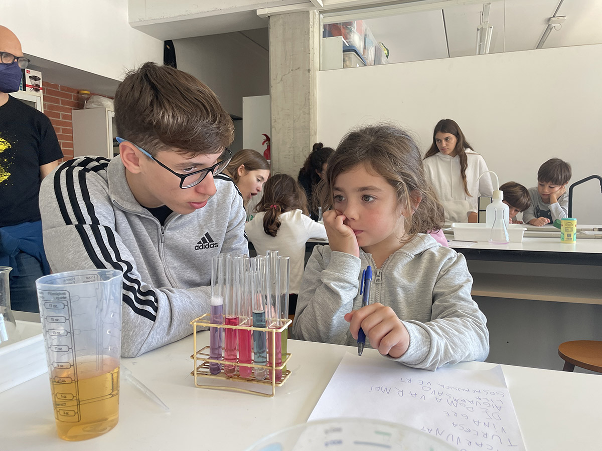 Escola Solc de Barcelona - Laboratori de química