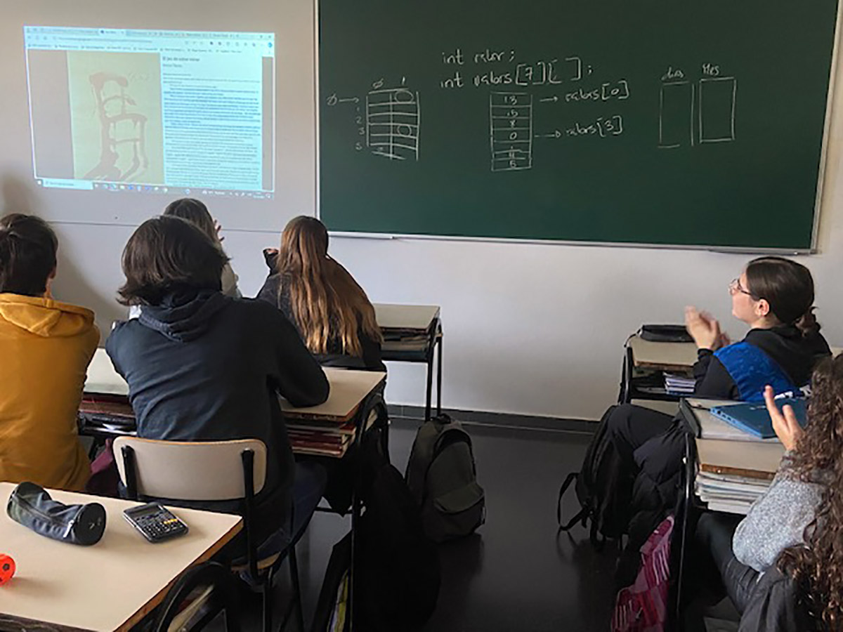 Escola Solc Barcelona - 100 anys de Tàpies