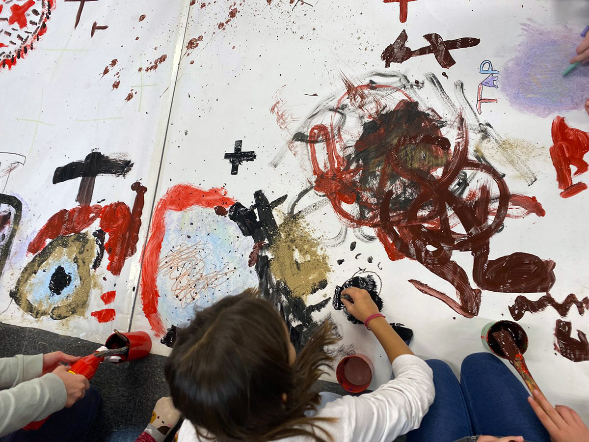 Escola Solc Barcelona - 100 anys de Tàpies