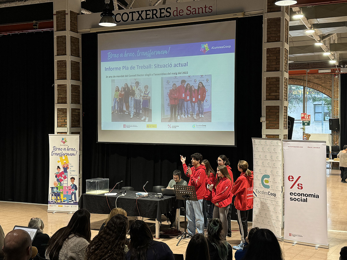 Escola Solc de Barcelona - Assemblea de Cooperatives d’alumnes de Catalunya