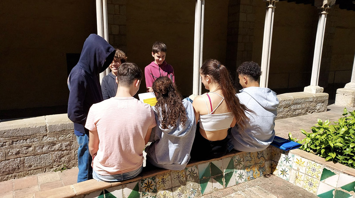 Escola Solc de Barcelona - Sortida al Monestir de Pedralbes