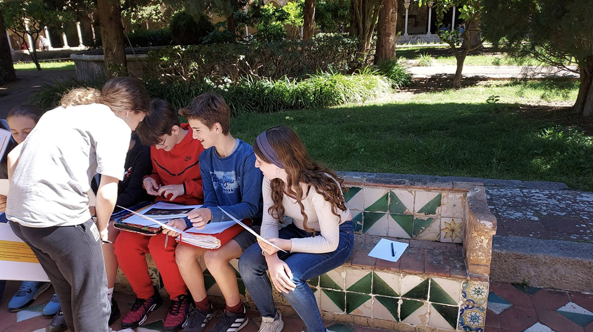 Escola Solc de Barcelona - Sortida al Monestir de Pedralbes