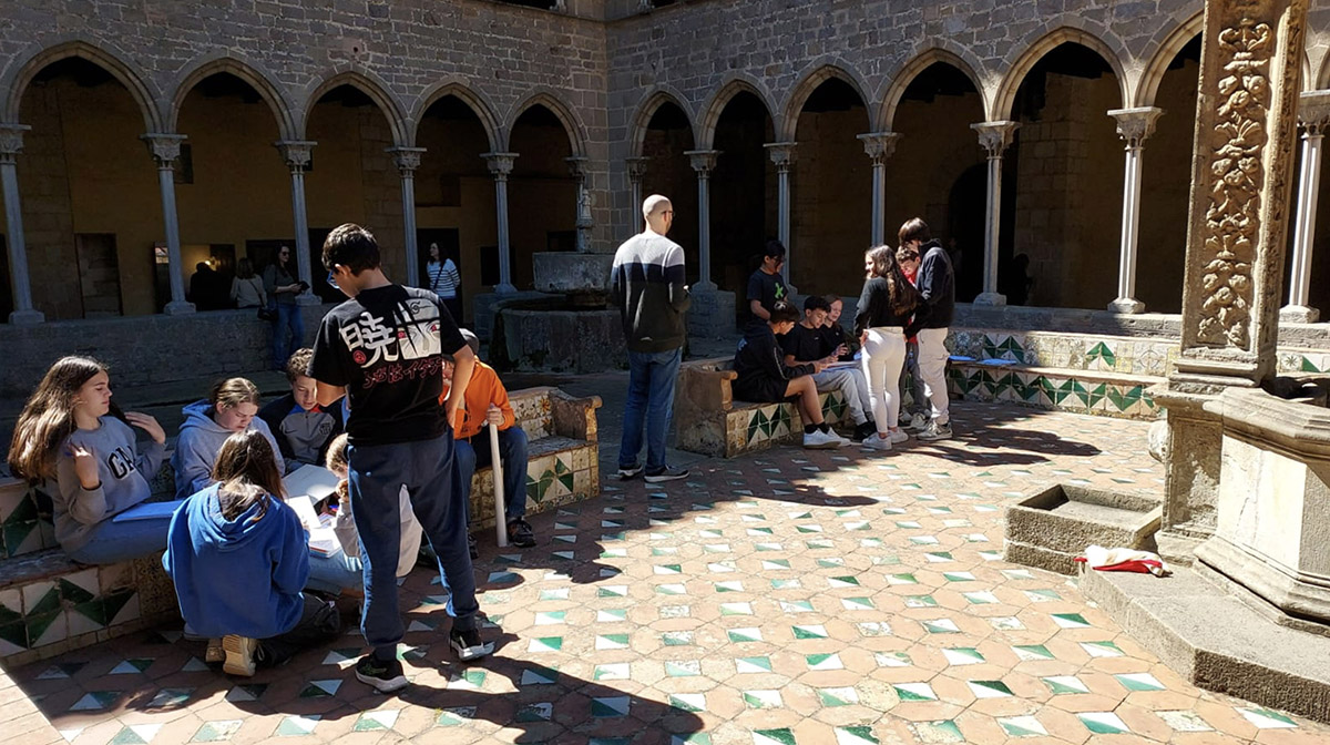 Escola Solc de Barcelona - Sortida al Monestir de Pedralbes