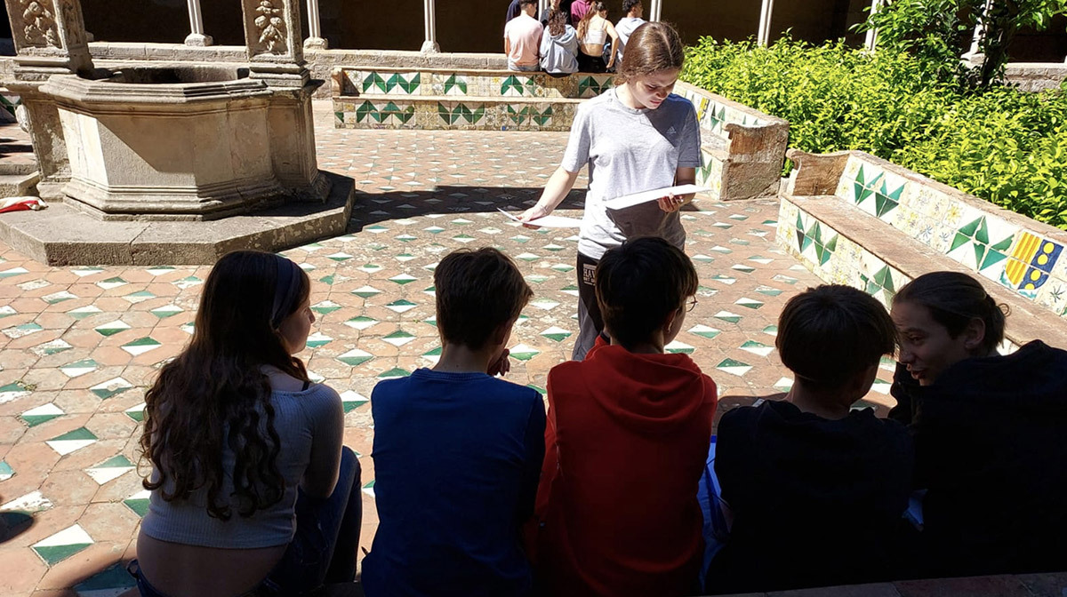 Escola Solc de Barcelona - Sortida al Monestir de Pedralbes