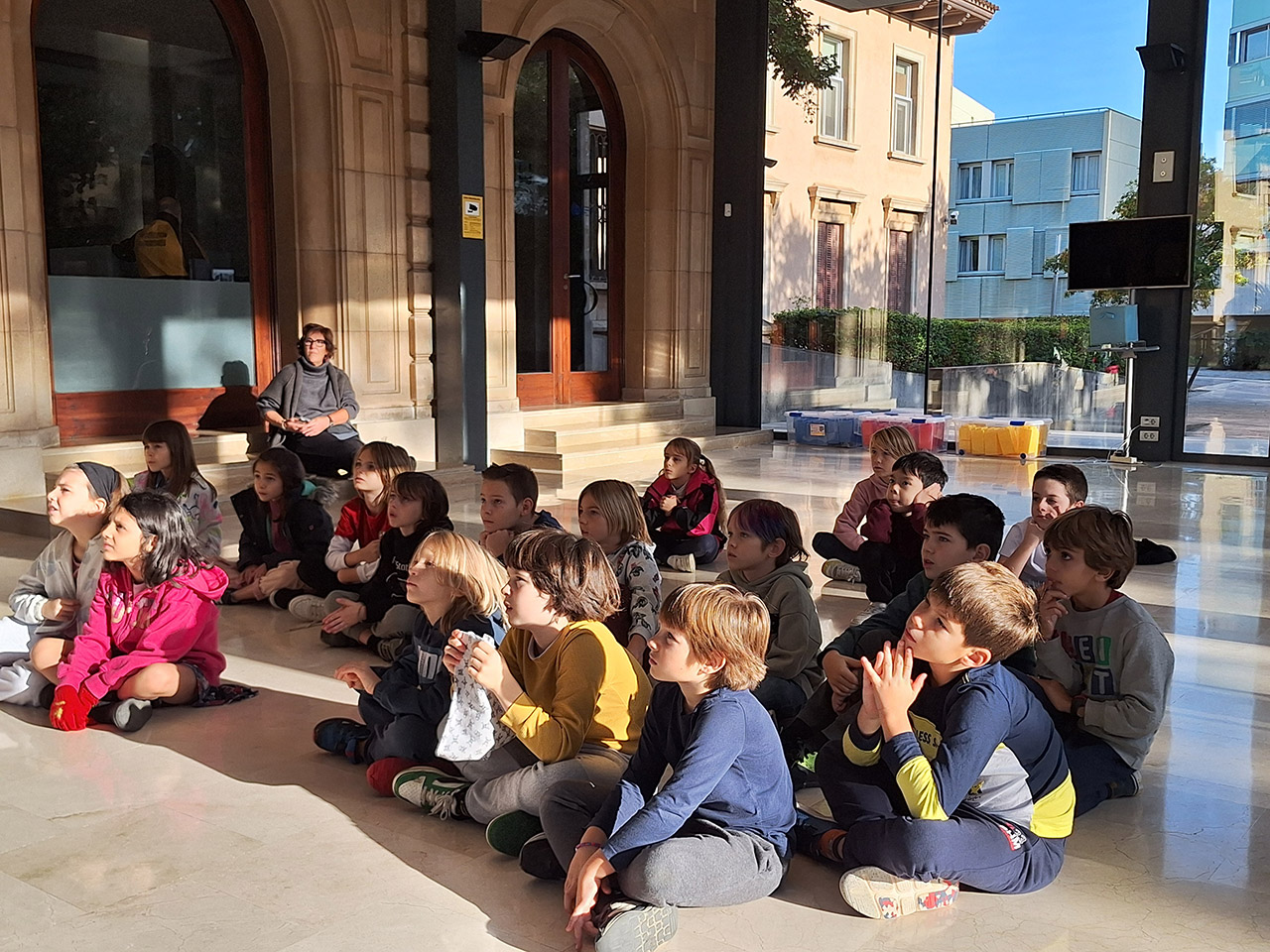 Escola Solc de Barcelona - Visita al Supercomputador MareNostrum