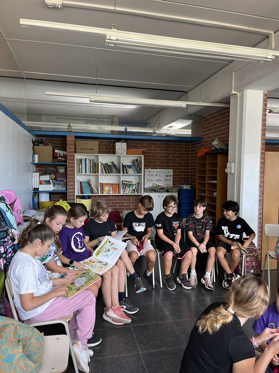 Escola Solc de Barcelona - Taller Respecte a la intimitat