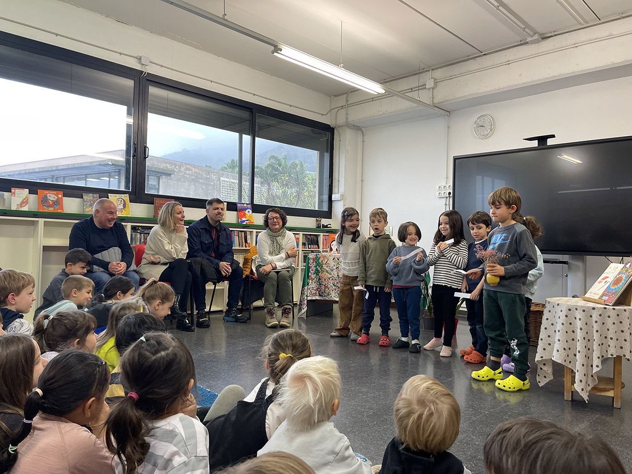 Escola Solc de Barcelona - Dia Mundial de la Poesia