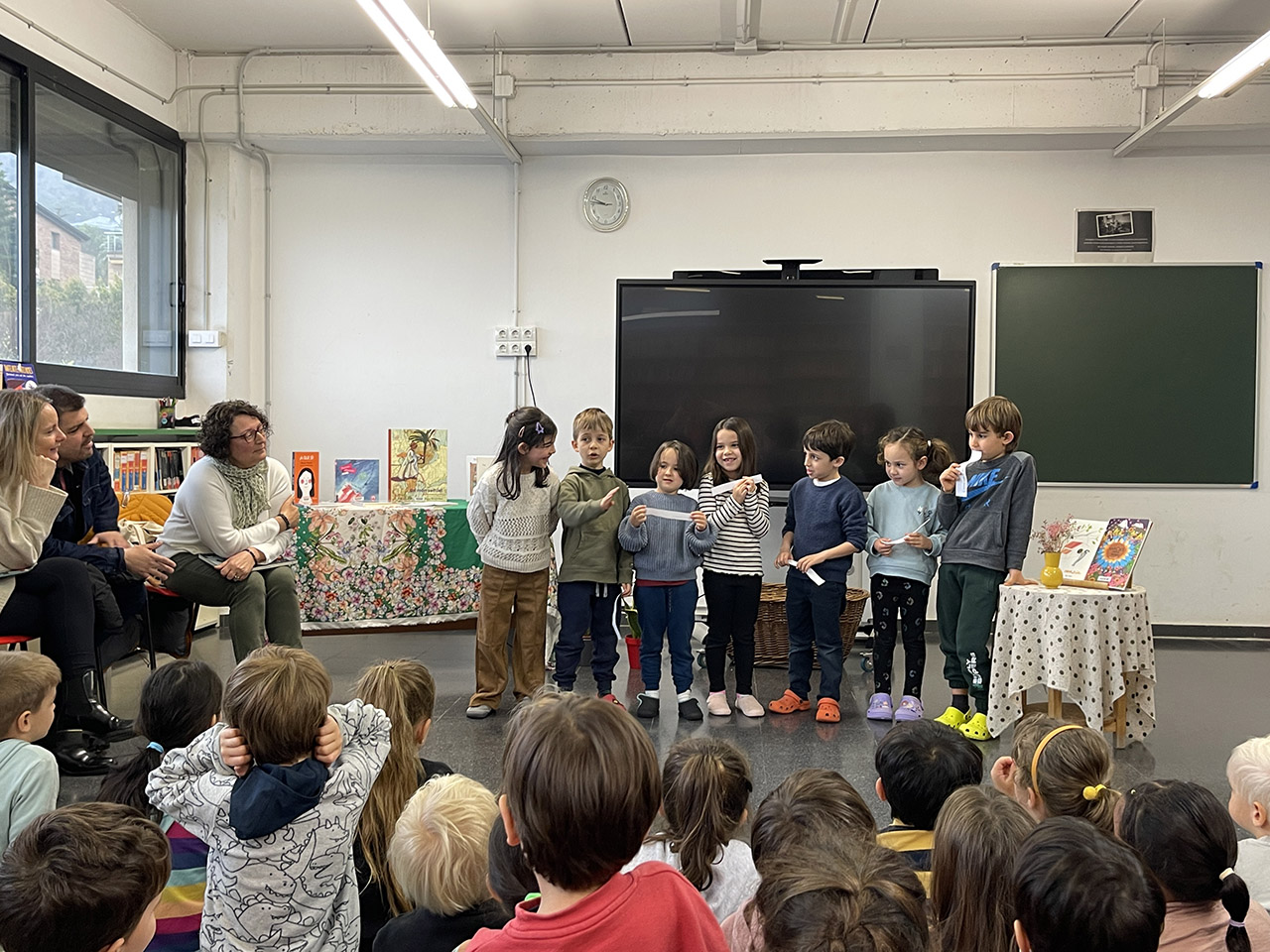 Escola Solc de Barcelona - Dia Mundial de la Poesia