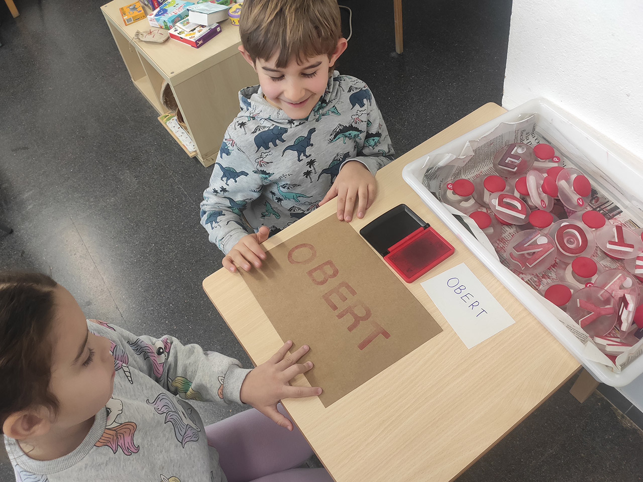 Escola Solc de Barcelona - Joc simbòlic