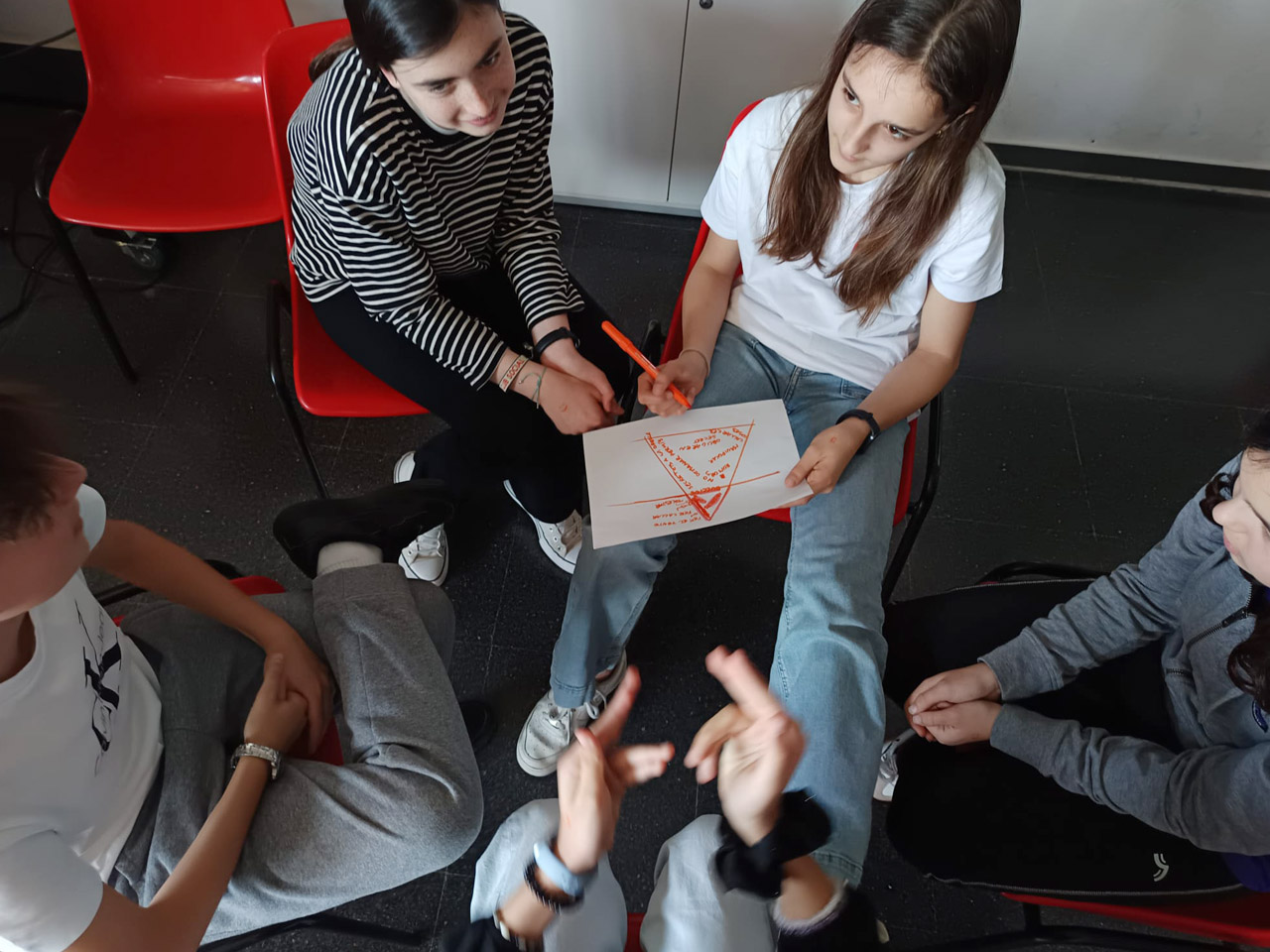 La força del cercle restauratiu a 1r d’ESO