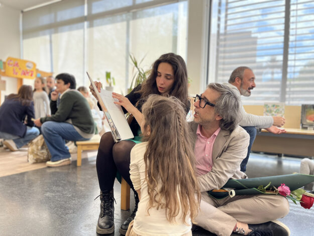 Celebrem Sant Jordi amb la lectura compartida