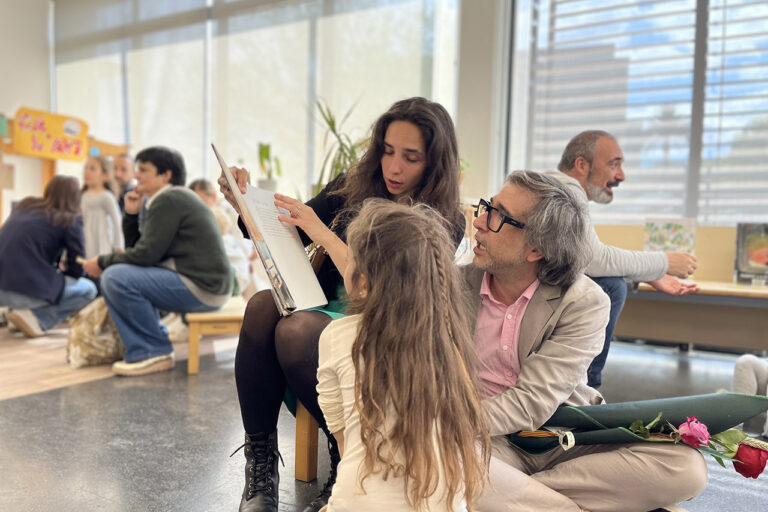 Celebrem Sant Jordi amb la lectura compartida