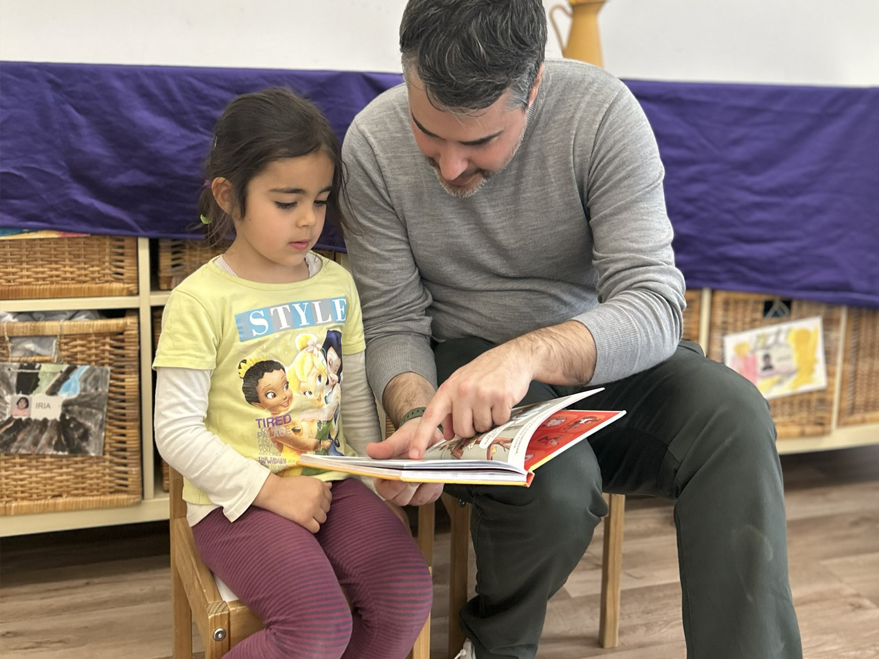 Celebrem Sant Jordi amb la lectura compartida