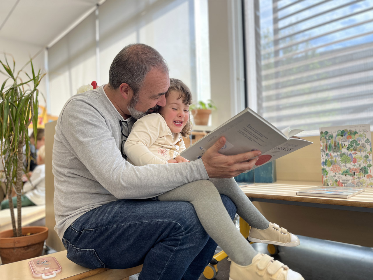 Celebrem Sant Jordi amb la lectura compartida