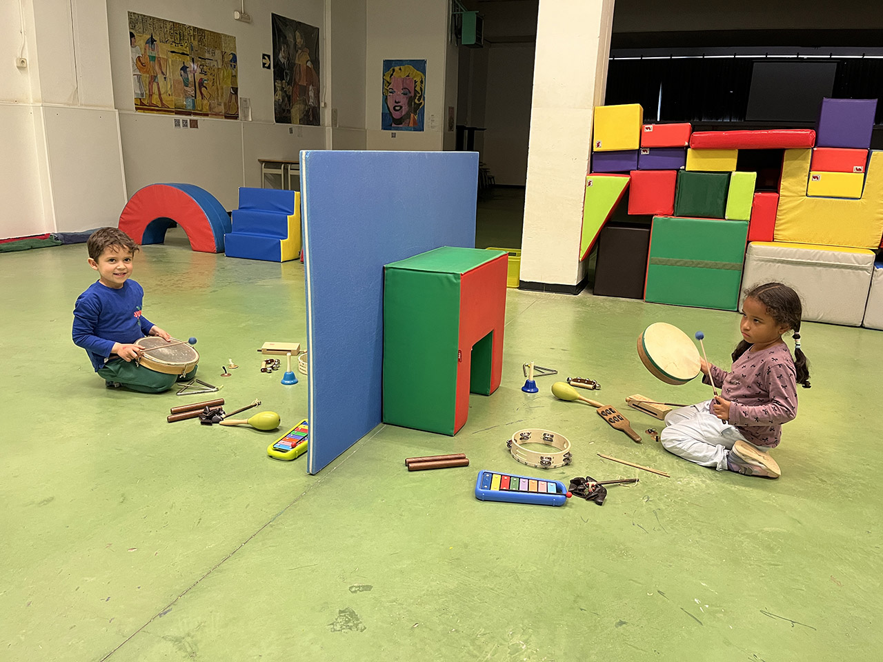 Escola Solc de Barcelona - Una nit a l’escola