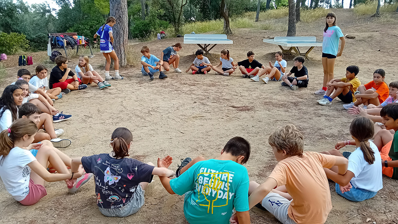 Escola Solc de Barcelona - CS al parc de l’Oreneta