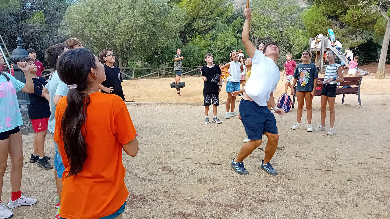 Escola Solc de Barcelona - CS al parc de l’Oreneta
