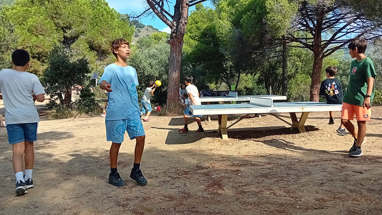 Escola Solc de Barcelona - CS al parc de l’Oreneta