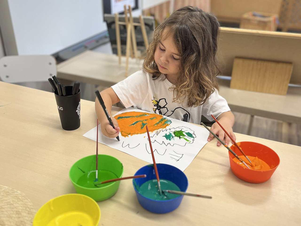 Escola Solc de Barcelona - Mini projecte carbassa - Espai Terra