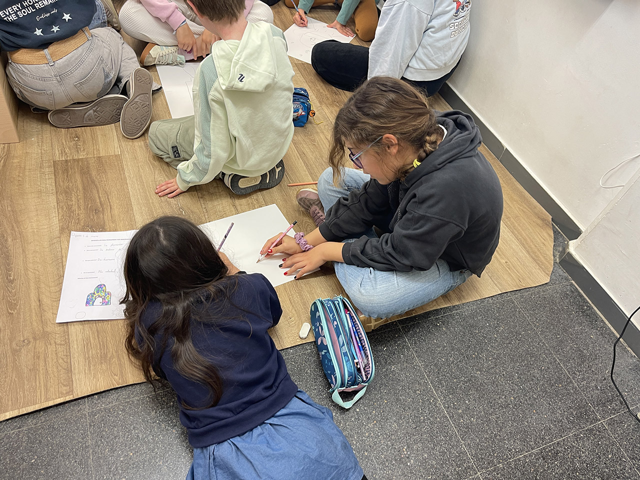 Escola Solc de Barcelona - Projecte internivells entre l’alumnat de segon i de sisè