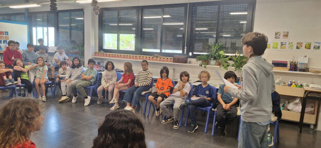 Escola Solc de Barcelona – Recital poètic Sant Jordi 2026. 6è i 3r de primària Escola Solc de Barcelona - Recital poètic Sant Jordi 2026. 6è i 3r de primària